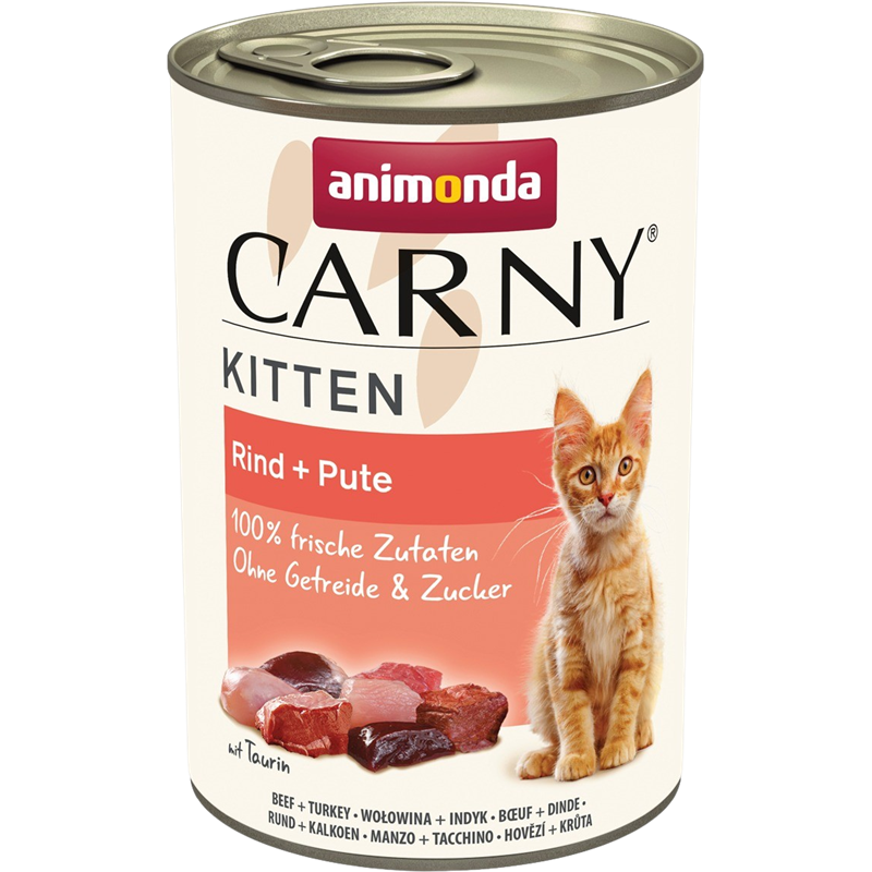animonda Dose Carny Kitten Rind & Pute 400 g