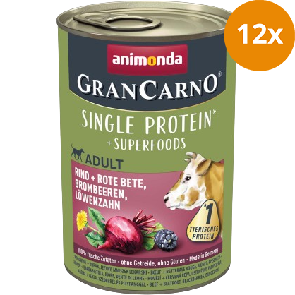 animonda GranCarno Adult Superfoods Rind 400 g