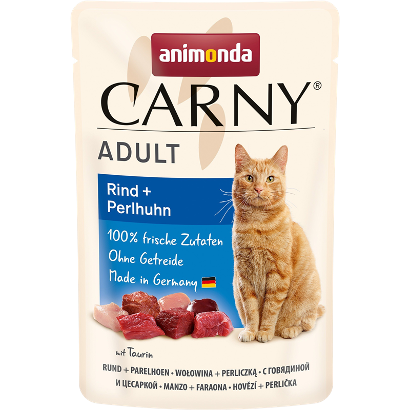 animonda P.B. Carny Adult Rind & Perlhuhn 85 g