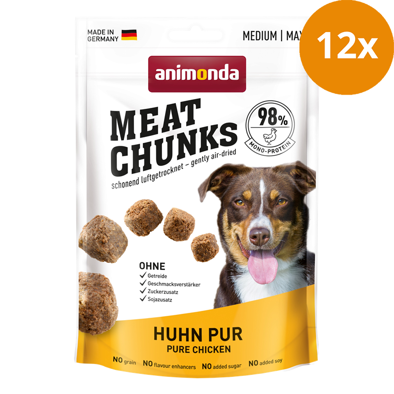 animonda Snack Meat Chunks Huhn pur 80 g