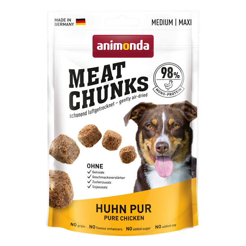 animonda Snack Meat Chunks Huhn pur 80 g