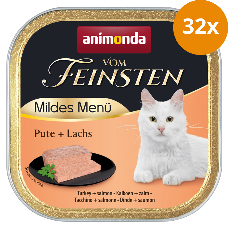 animonda Vom Feinsten Mildes Menü Pute & Lachs 100 g