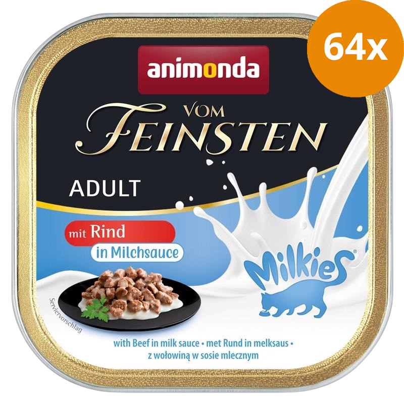 animonda Vom Feinsten Milkies Rind in Milchsauce 100 g