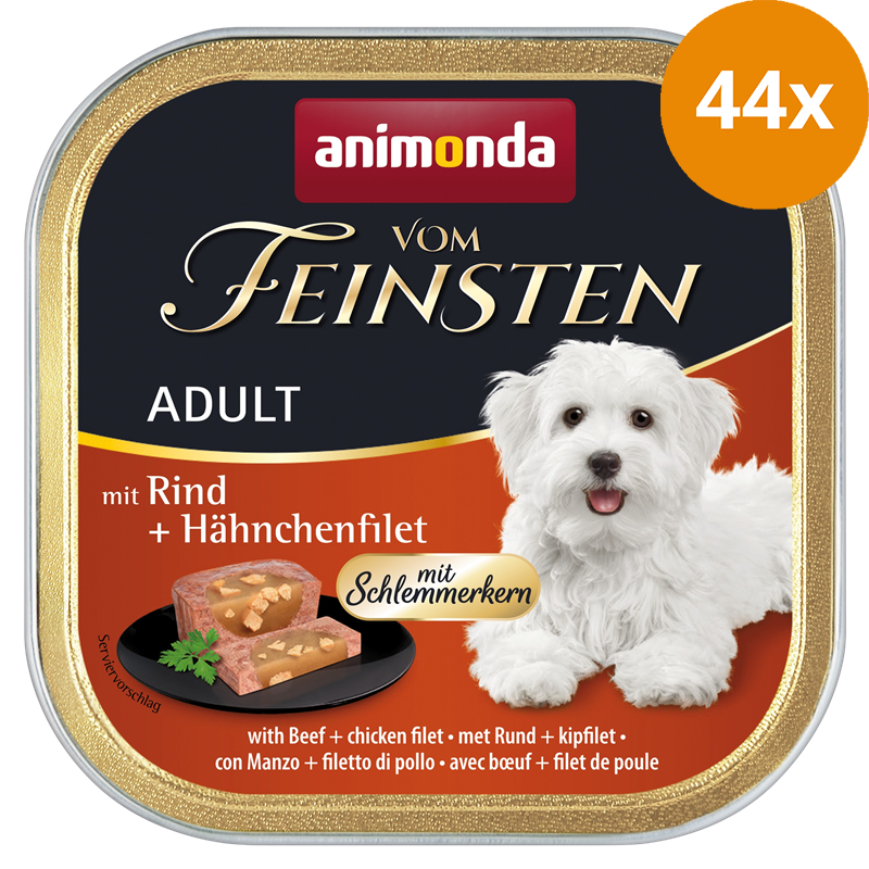 animonda Vom Feinsten Schlemmerkern Rind & Hähnchenfilet 150 g