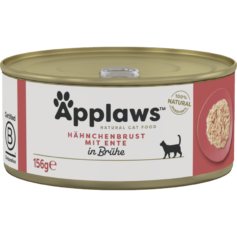 Applaws Natural Cat Tins Hühnchenbrust & Ente 156 g