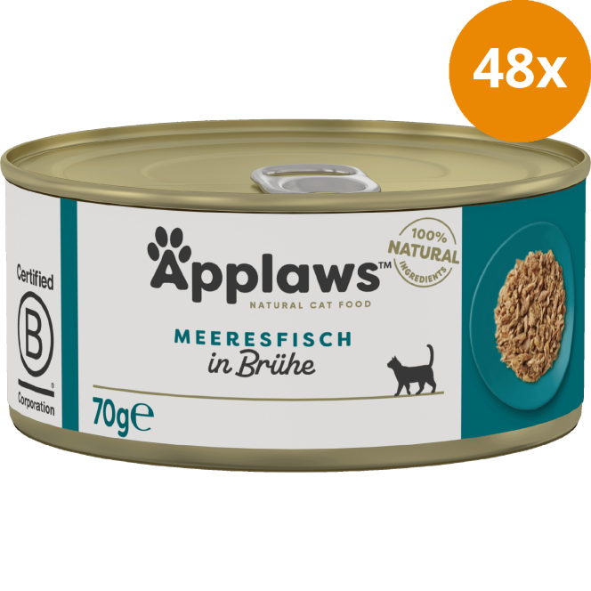 Applaws Natural Cat Tins Seefisch 70 g