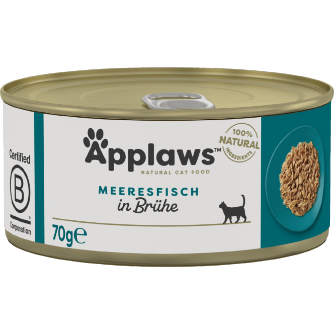 Applaws Natural Cat Tins Seefisch 70 g