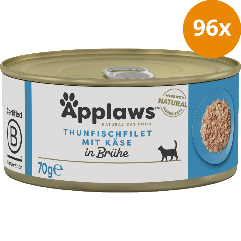 Applaws Natural Cat Tins Thunfisch & Käse 70 g