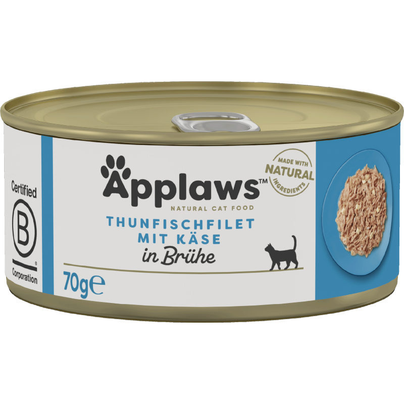 Applaws Natural Cat Tins Thunfisch & Käse 70 g