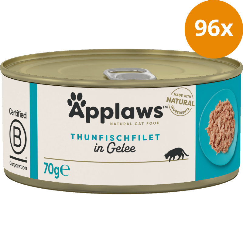 Applaws Natural Cat Tins Thunfischfilet in Gelee 70 g