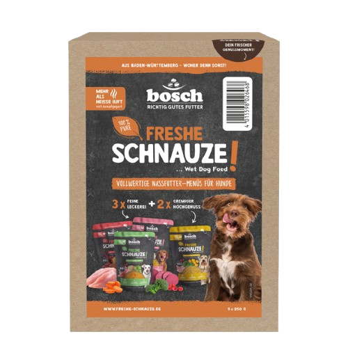 bosch Freshe Schnauze - Aktionspaket Nassfutter 5x250g
