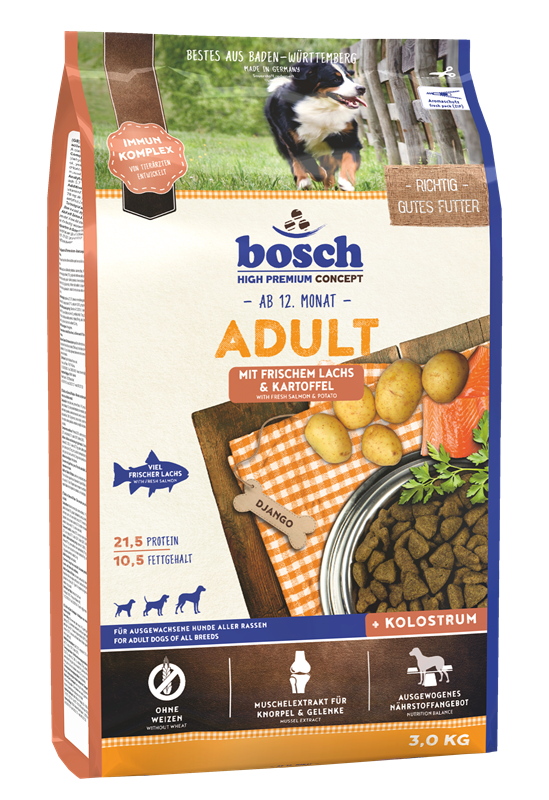 bosch HPC Adult mit frischem Lachs & Kartoffel