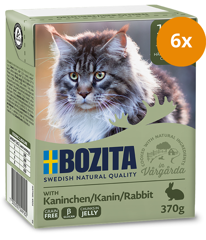 Bozita Häppchen in Gelee Kaninchen 370 g