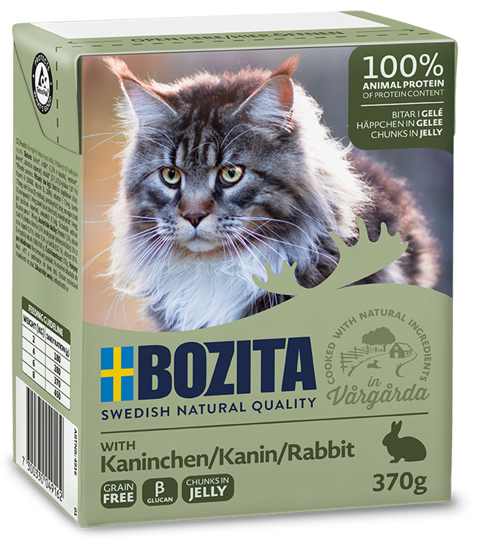 Bozita Häppchen in Gelee Kaninchen 370 g