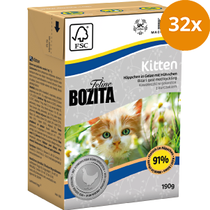 Bozita Häppchen in Gelee Kitten 190 g