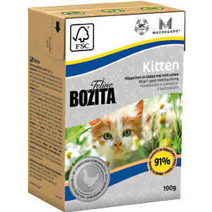 Bozita Häppchen in Gelee Kitten 190 g