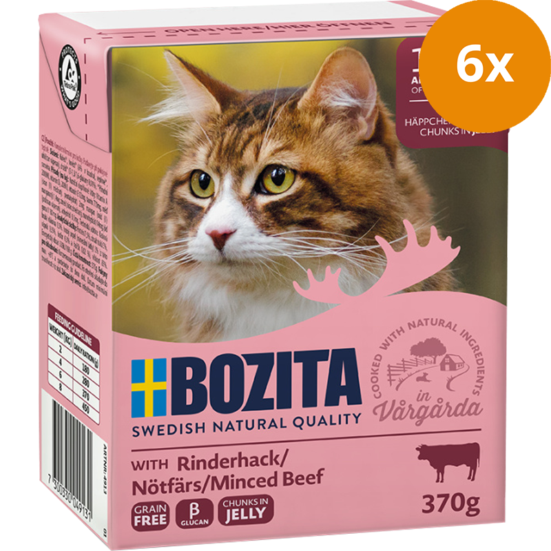 Bozita Häppchen in Gelee Rinderhack 370 g