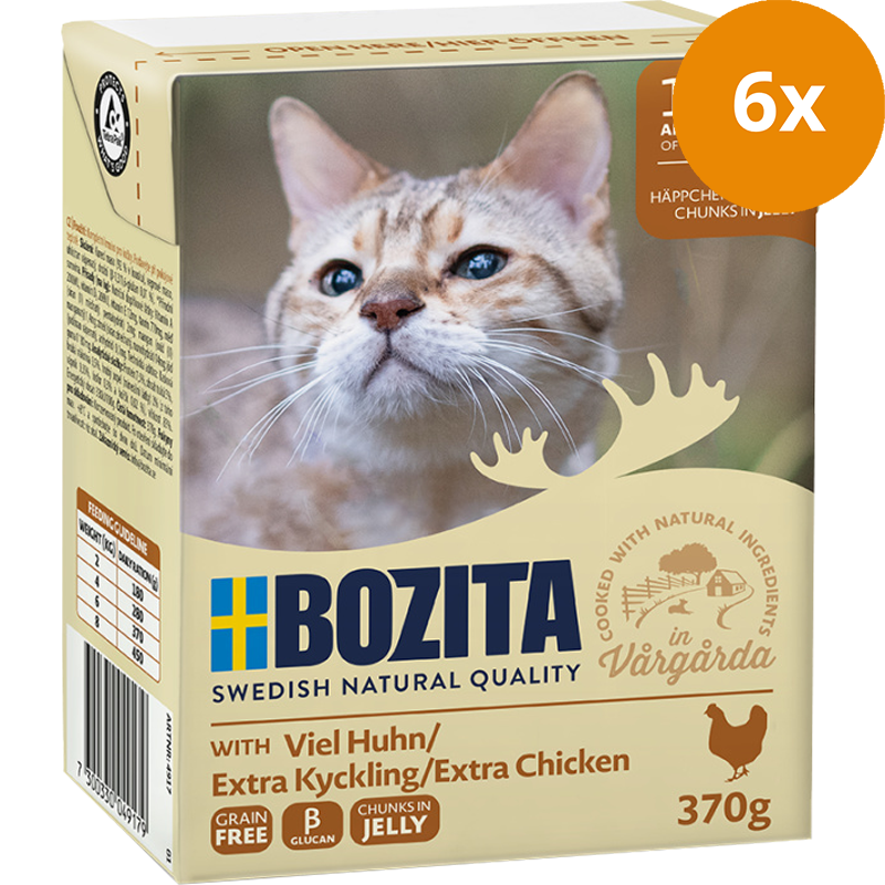 Bozita Häppchen in Gelee viel Huhn 370 g