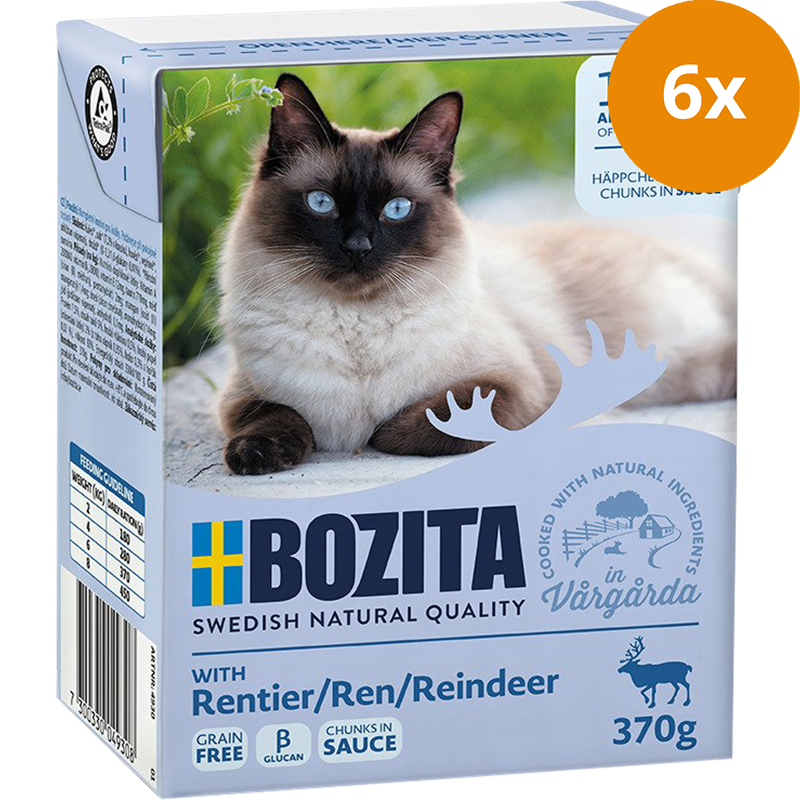 Bozita Häppchen in Soße Rentier 370 g