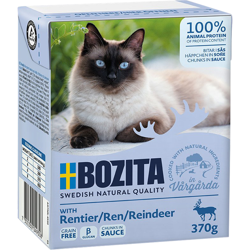 Bozita Häppchen in Soße Rentier 370 g