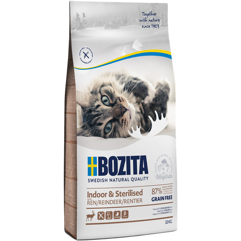 Bozita Indoor & Sterilised Getreidefrei Rentier