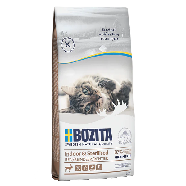 Bozita Indoor & Sterilised Getreidefrei Rentier