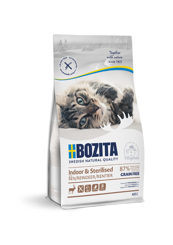 Bozita Indoor & Sterilised Getreidefrei Rentier