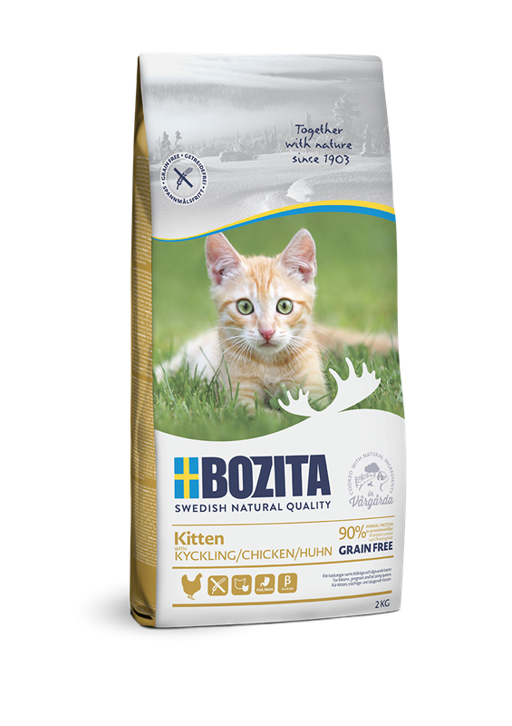 Bozita Kitten Getreidefrei Huhn