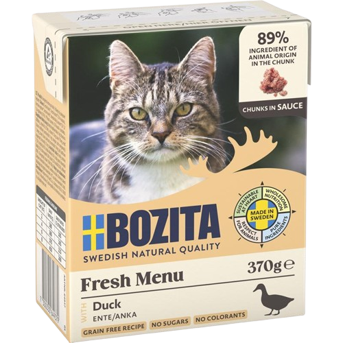 Bozita Häppchen in Sauce mit Ente 370 g