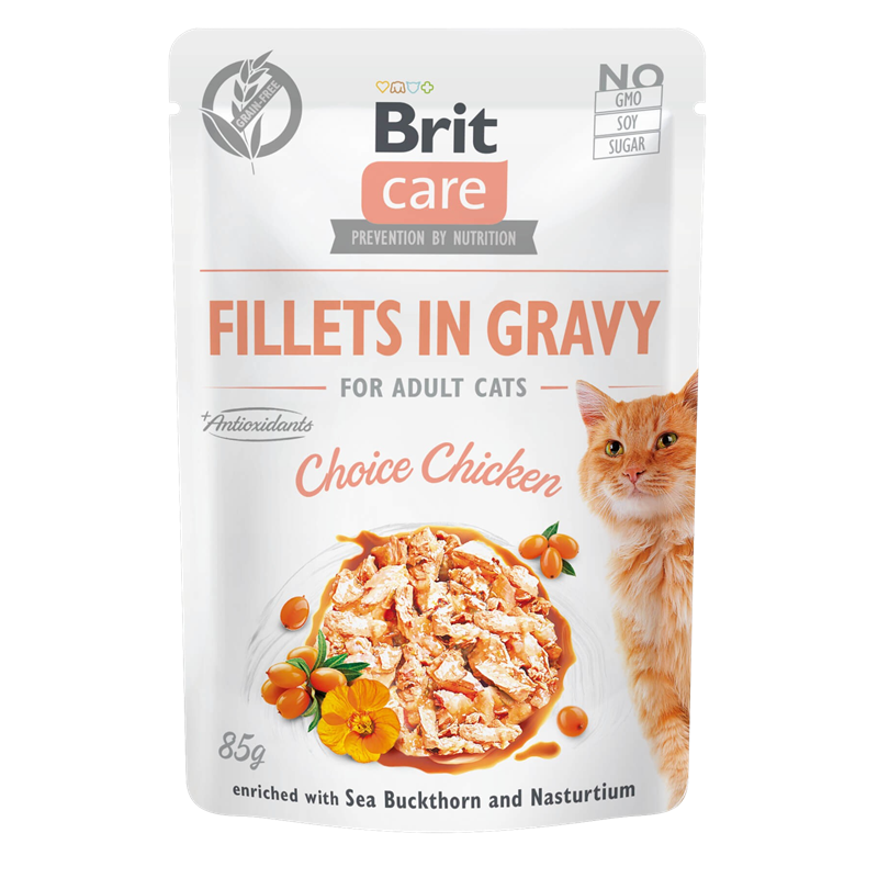 Brit Care Fillets in Gravy Chicken 85 g