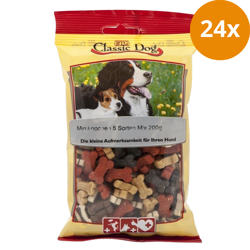 BTG Classic Dog Mini Knochen Mix 200 g