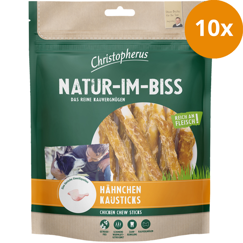 Christopherus Natur-Im-Biss Hähnchen Kausticks 300 g