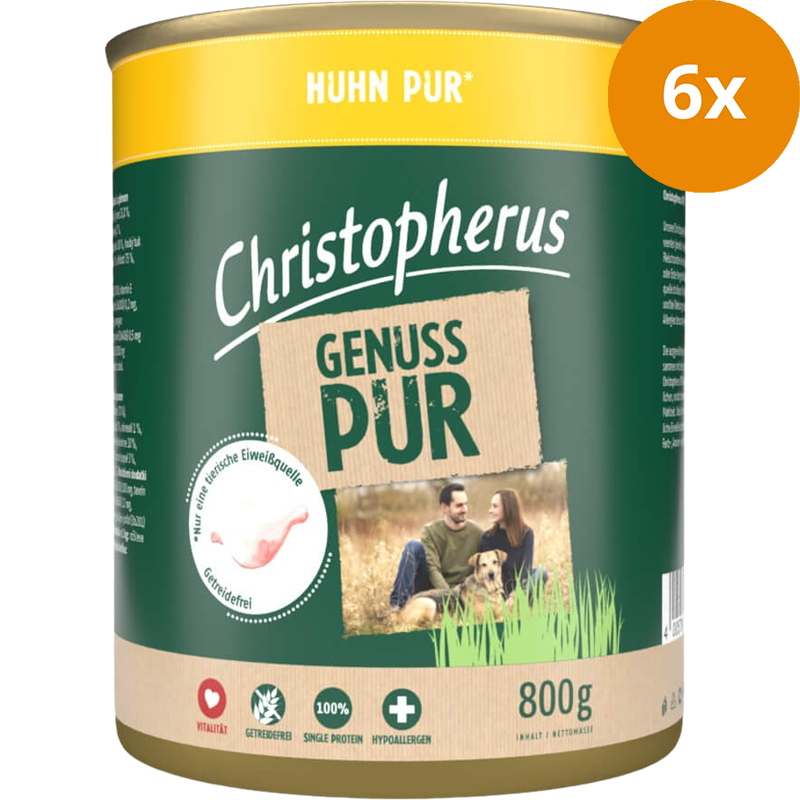 Christopherus Pur Huhn 800 g