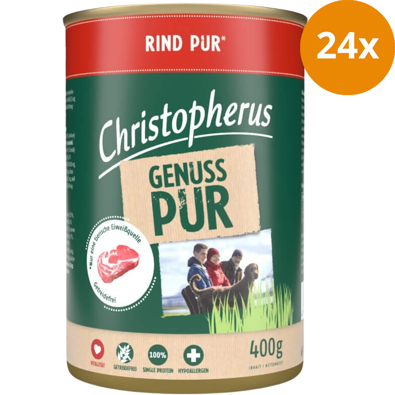 Christopherus Pur Rind 400 g