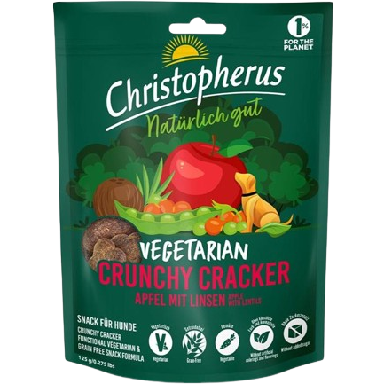 Christopherus Snack Vegetarian Apfel & Linsen 125 g