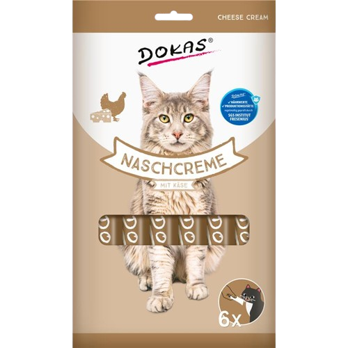 DOKAS Nasch-Creme mit Käse | Katzensnack