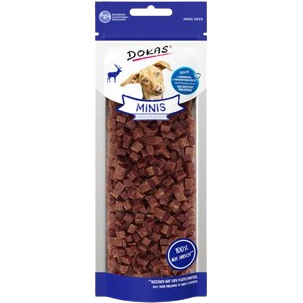 DOKAS Dog Minis Hirschfleisch 60 g  | Hundesnack