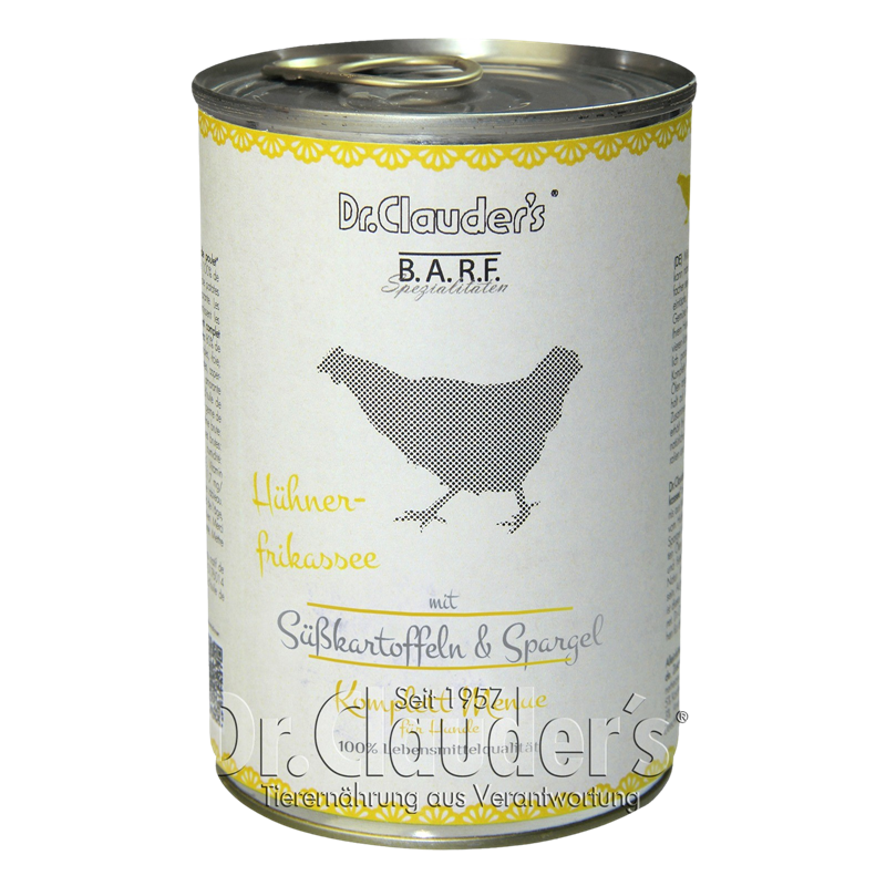 Dr.Clauder's BARF Dog Komplettmenü Hühnerfrikassee 400 g