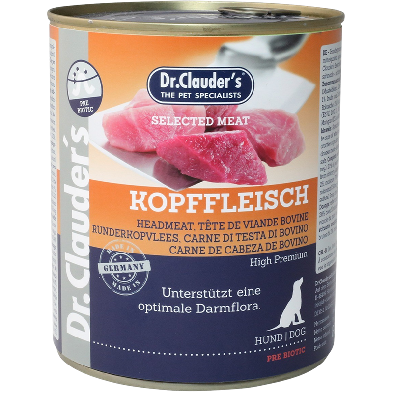 Dr.Clauder's Selected Meat Kopffleisch 800 g