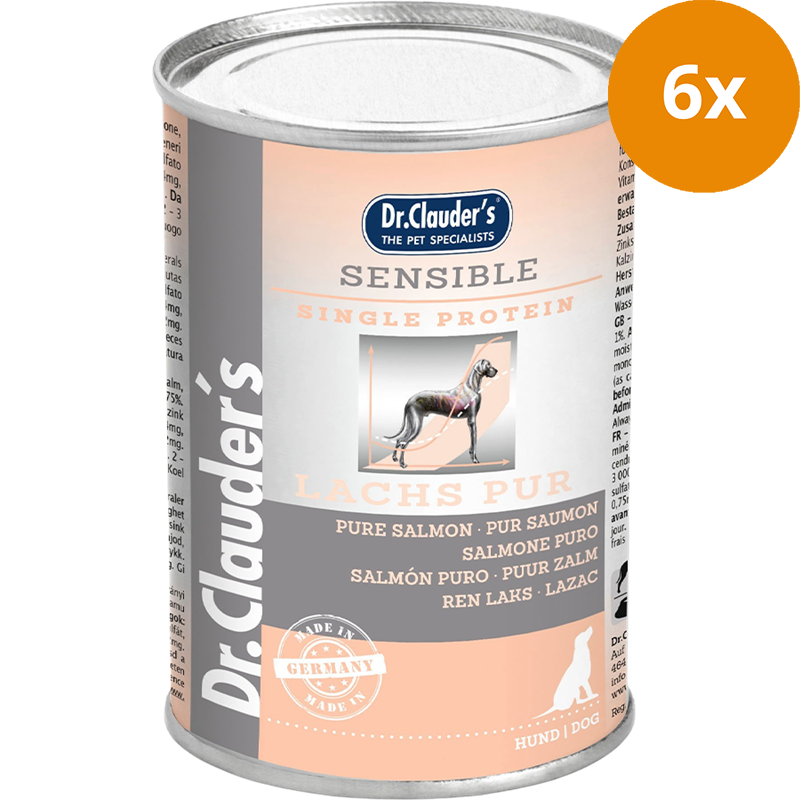 Dr.Clauder's Selected Meat Sensible Lachs pur 375 g