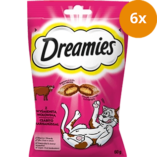 DREAMIES Traumhafte Katzensnacks Rind 60 g