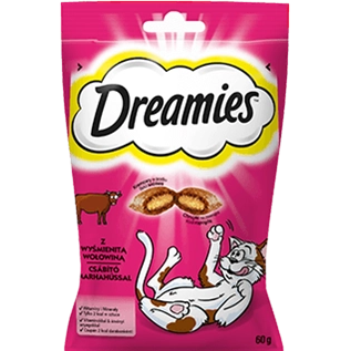 DREAMIES Traumhafte Katzensnacks Rind 60 g