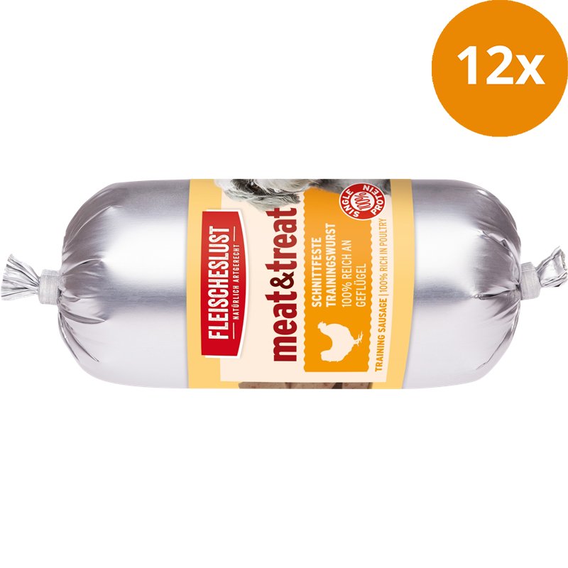 FLEISCHESLUST Meat & Treat Geflügel 200 g