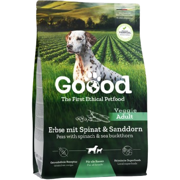 Goood Dog Adult Veggie Erbse mit Spinat und Sanddorn