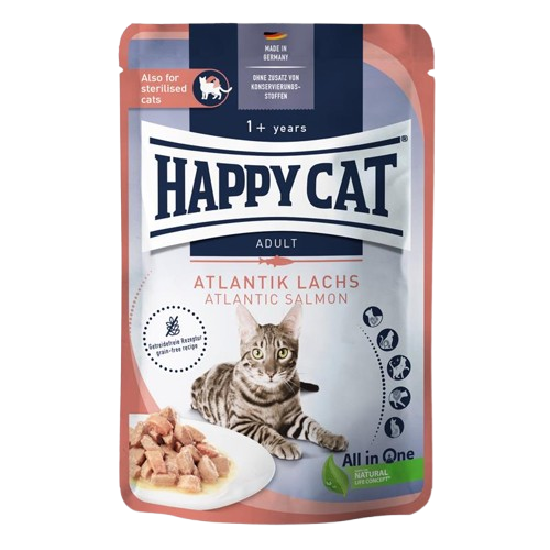 Happy Cat PB Culinary Meat in Sauce Atlantik Lachs 85 g