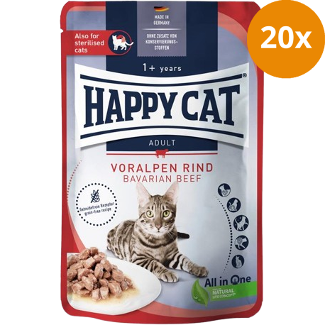 Happy Cat PB Culinary Meat in Sauce Voralpen Rind 85 g