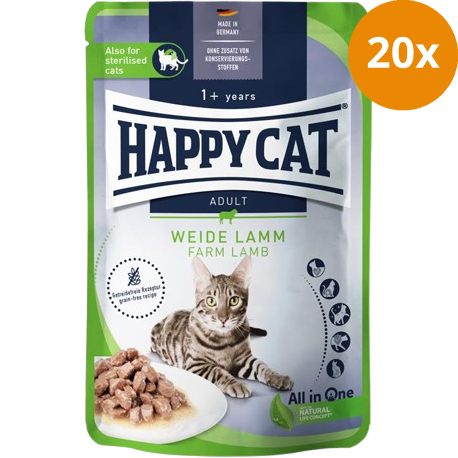 Happy Cat PB Culinary Meat in Sauce Weide Lamm 85 g