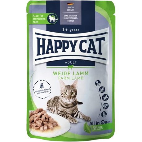 Happy Cat PB Culinary Meat in Sauce Weide Lamm 85 g