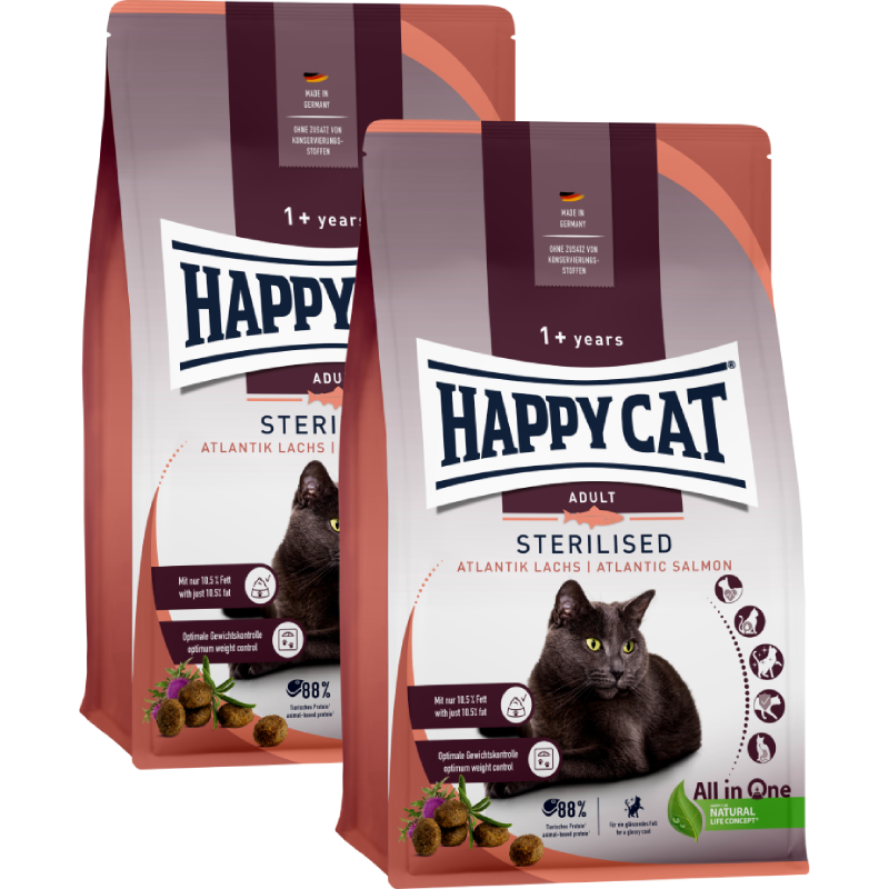 Happy Cat Sterilised Atlantik Lachs