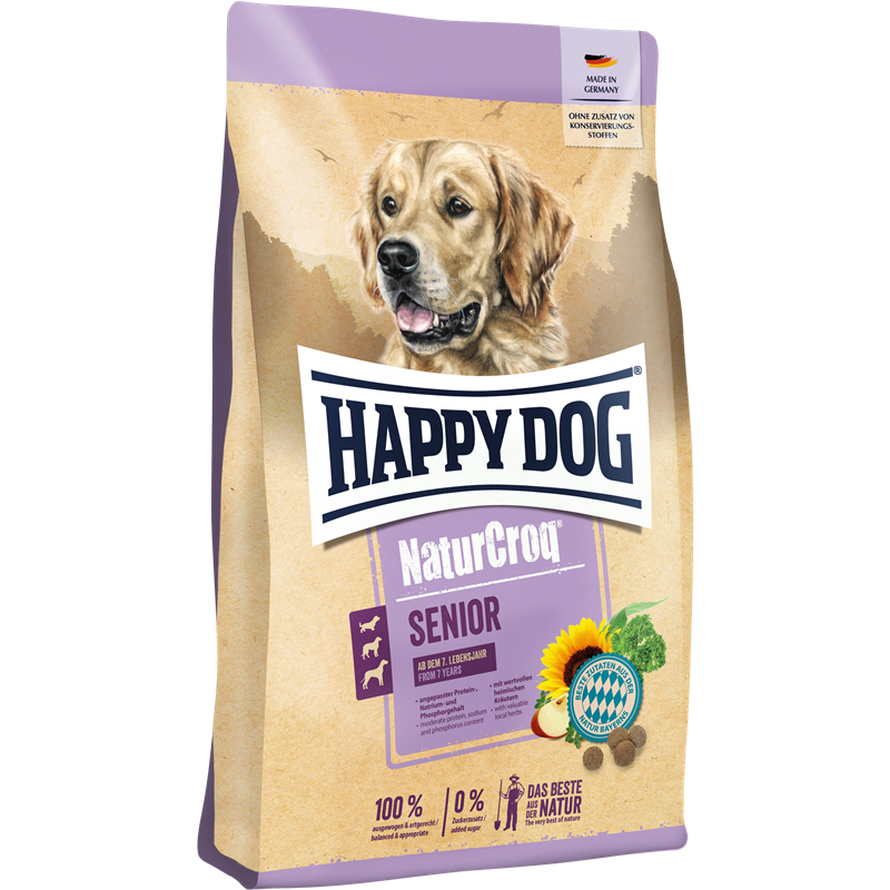 Sparpaket Happy Dog NaturCroq Senior 2 x 4 kg